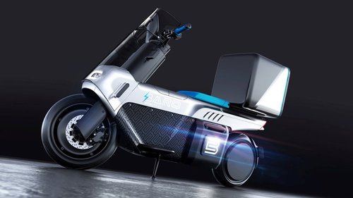 Barq Rena max: E-Scooter für Zusteller vorgestellt 