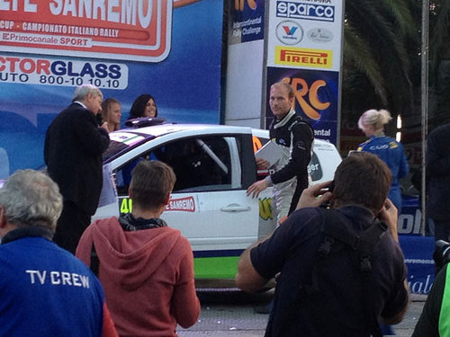 RALLYE | IRC 2012 | Sanremo-Rallye | Galerie 13 Österreicher/Schlusszeremonie 