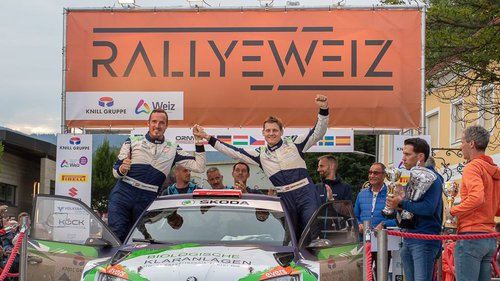Rallye Weiz: So sehen Sieger aus 