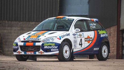 Colin McRae's 2001 Focus WRC wird versteigert 