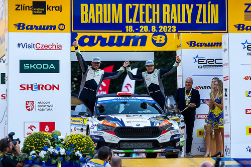 ERC, Barum-Rallye: Bericht Wagner 