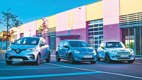 Vergleichstest: Mini Cooper SE, Renault Zoe & Skoda Citigo 