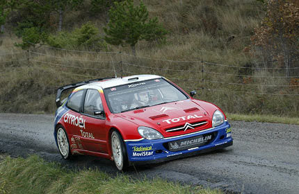 Citroën Xsara WRC - Testfahrten 