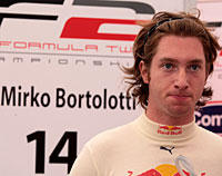 Hartner-Schützling Mirko Bortolotti, derzeit 5. in der F2. 