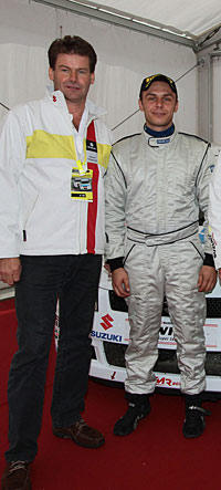 Norbert Sulzer (rechts) - wahrscheinlich der neue Meister... 