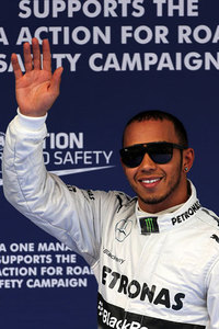  Lewis Hamilton, Pole Position, Shanghai 2013