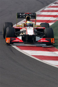  Pedro de la Rosa, HRT-Cosworth F112, Indien 2012