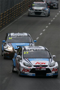  Chilton, Nash, Ford Focus WTCC, Macao 2012
