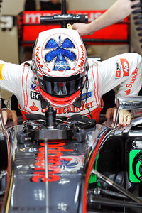  Gary Paffett, McLaren MP4-27, Testfahrten, Abu Dhabi 2012
