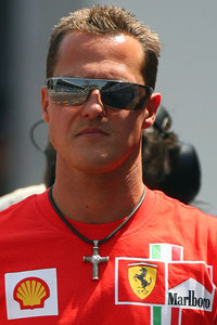  Michael Schumacher, Fahrerlager, Monaco 2007