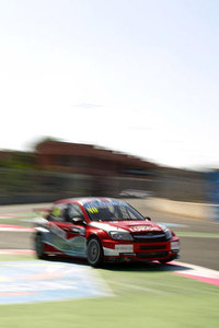  James Thompson, Lada Granta, WTCC 2013, Marrakesch