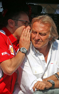  Stefano Domenicali, Luca di Montezemolo, Monza 2012