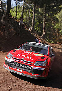 Im Vorjahr musste sich Loeb seinem Widersacher Marcus Grönholm geschlagen geben. 