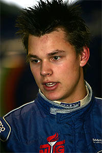 Gymnasiast Andreas Mikkelsen beeindruckt mit Platz fünf. 