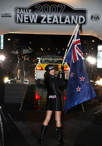 Start der Neuseeland-Rallye 2007